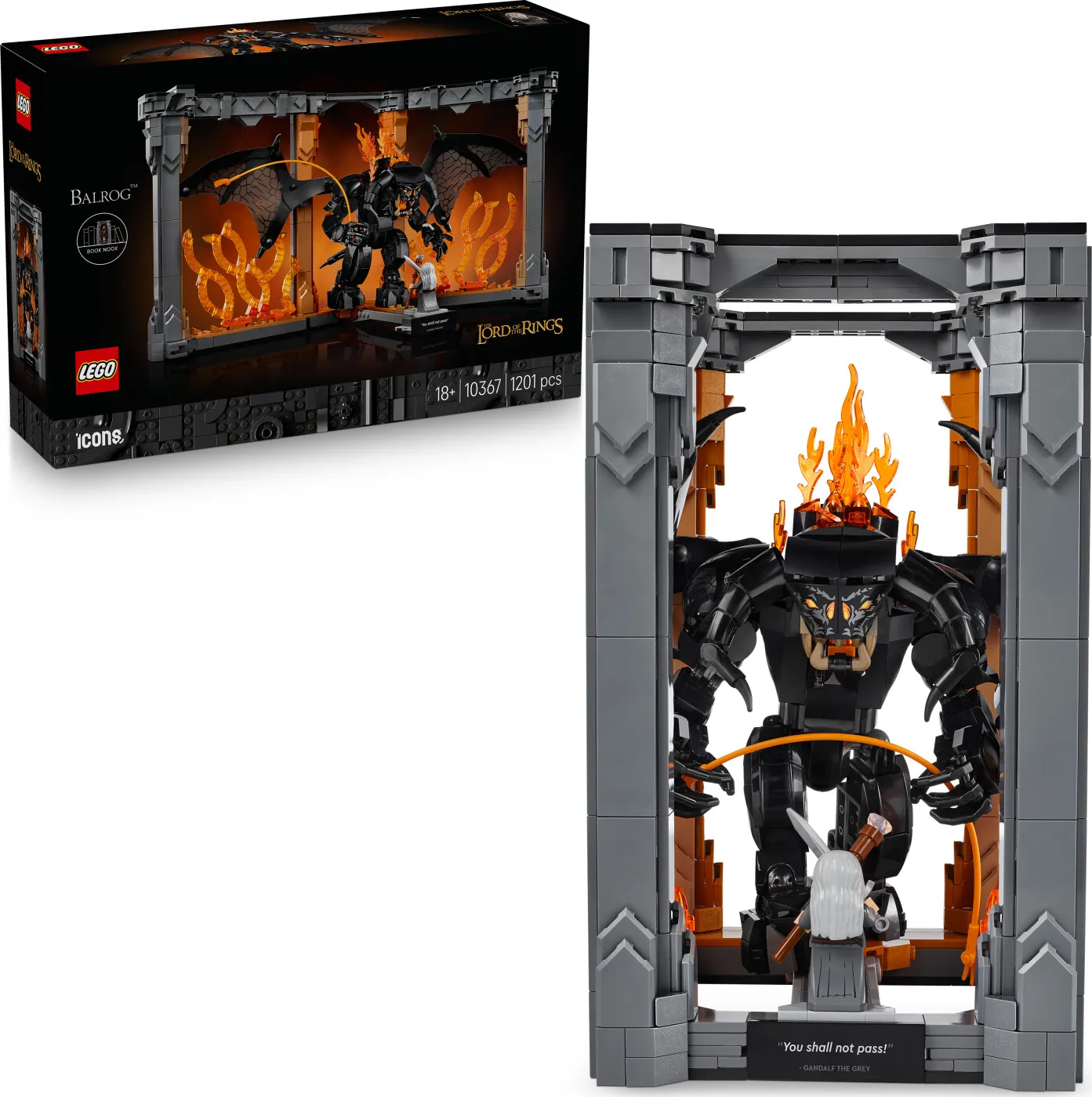 LEGO Icons Ringenes Herre: Balrog-bogniche 10367