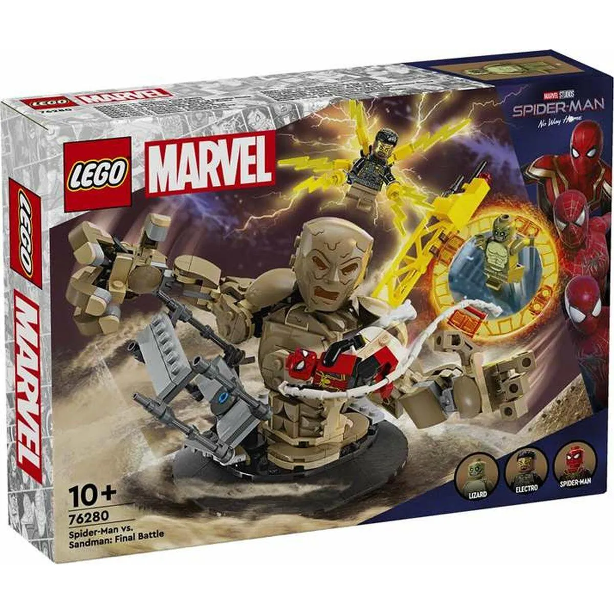 LEGO Marvel 76280 Spider-Man mod Sandman