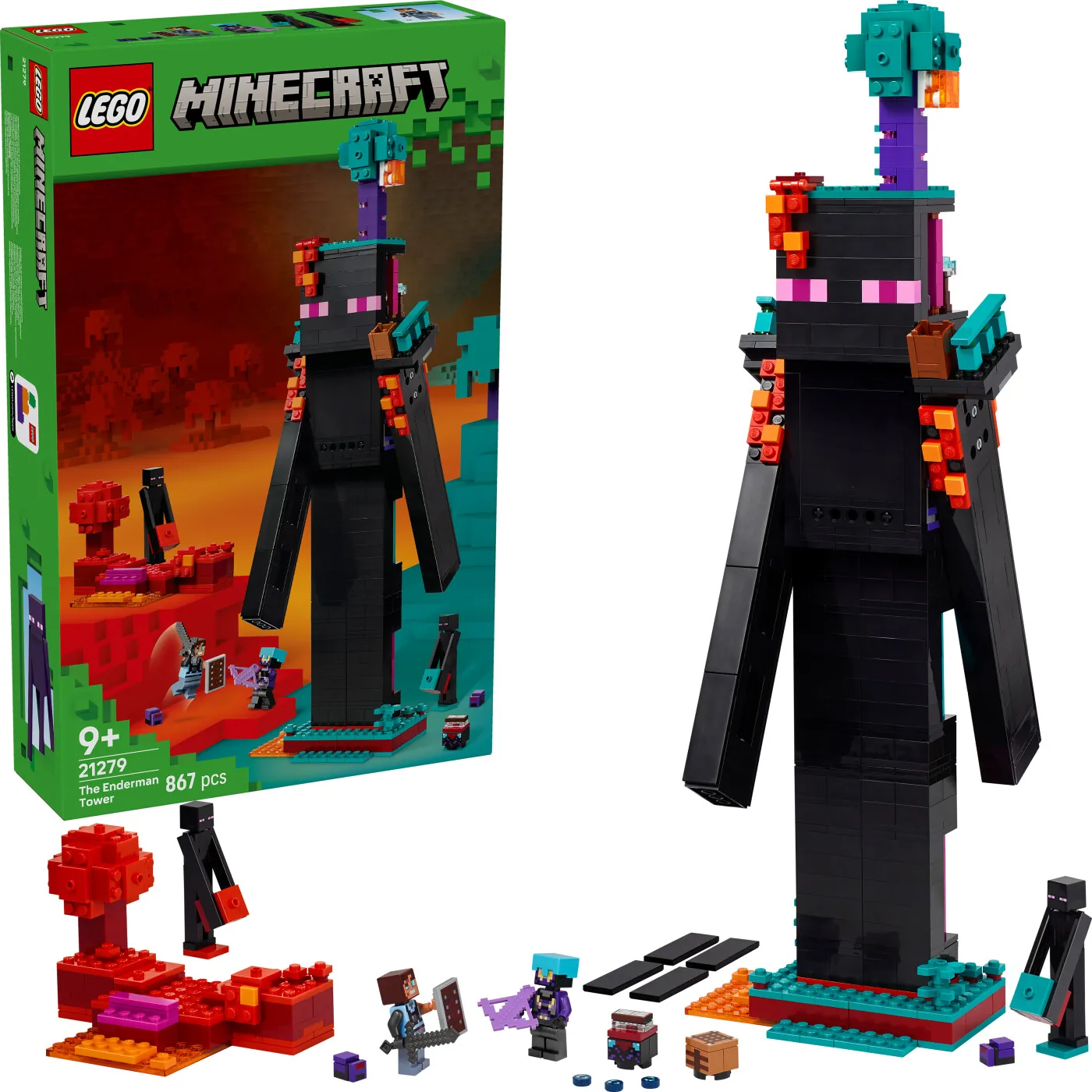LEGO Minecraft Enderman-tårnet 21279