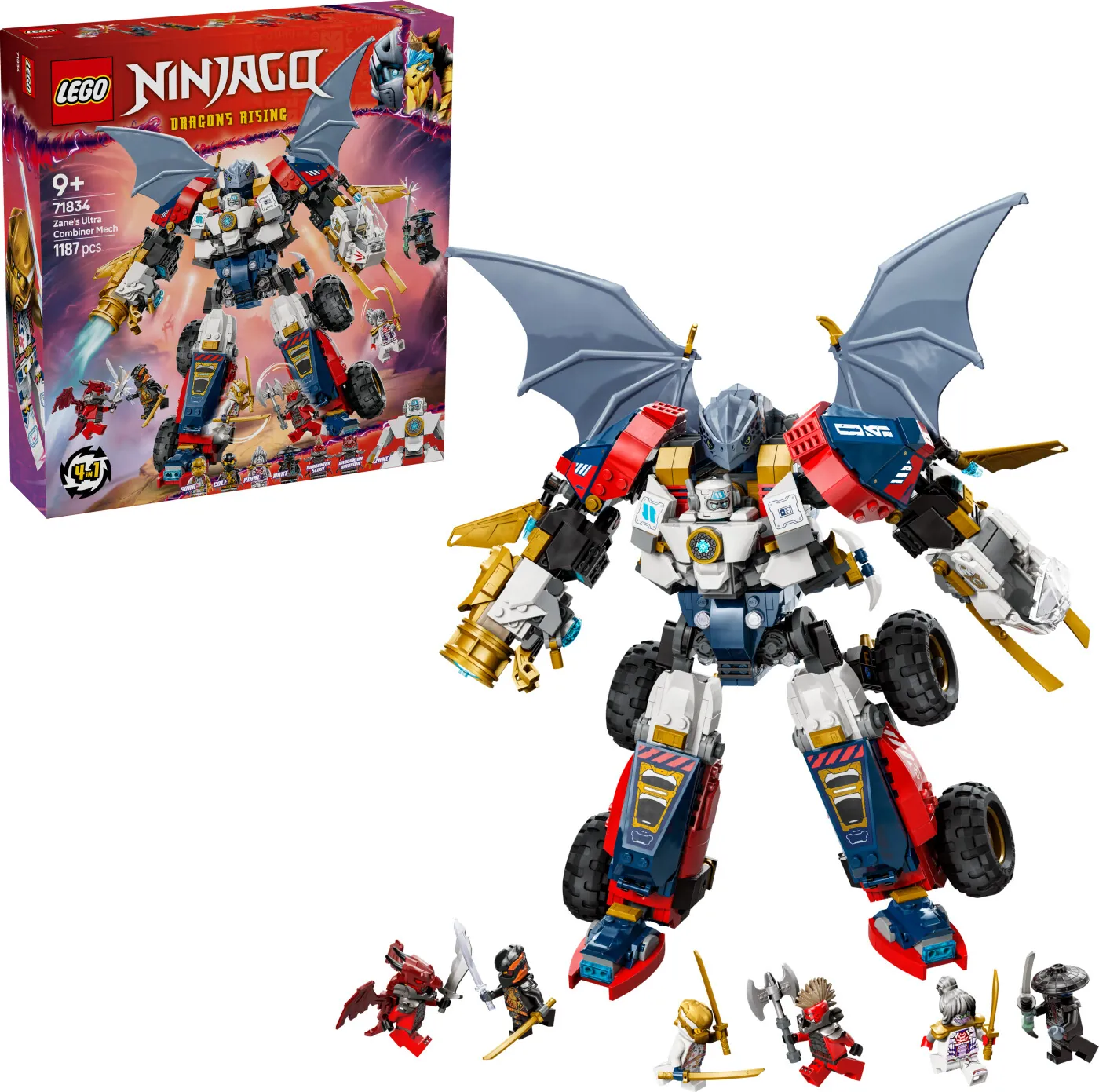 LEGO Ninjago Zanes Ultrakombirobot 71834
