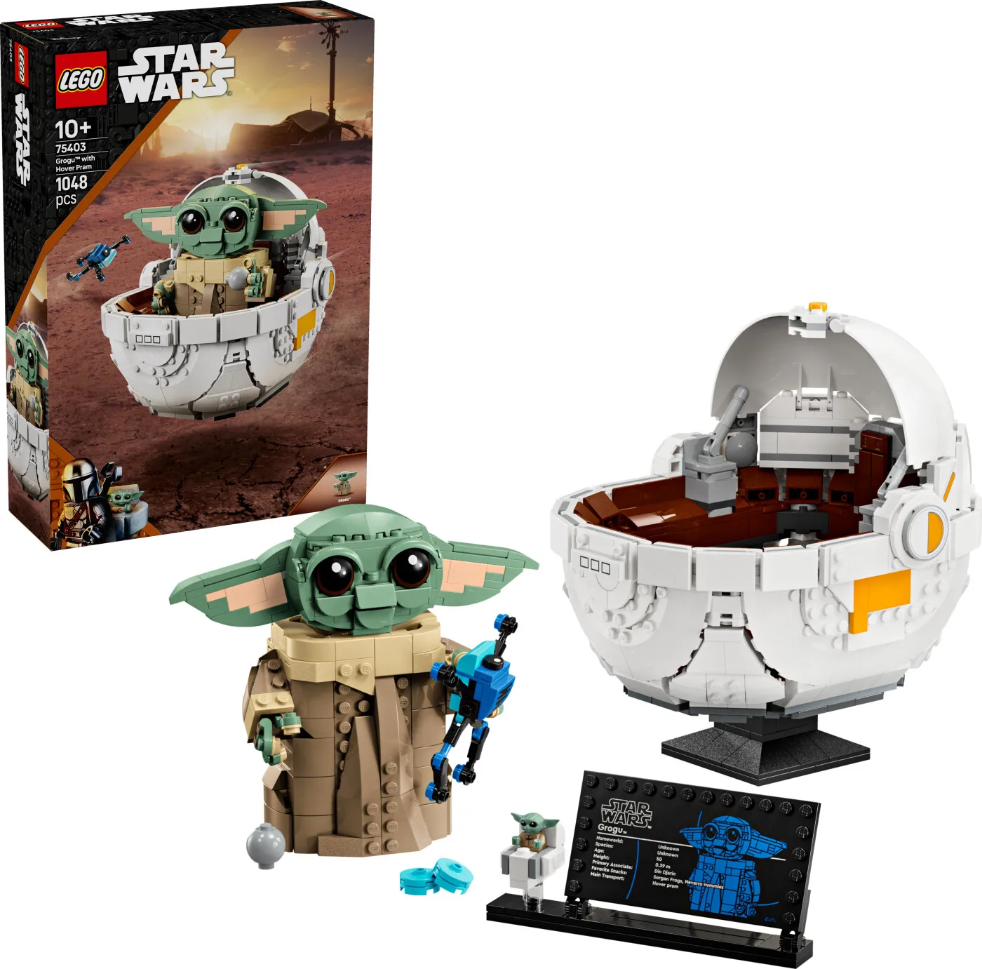 LEGO Star Wars Grogu Med Svævevogn 75403