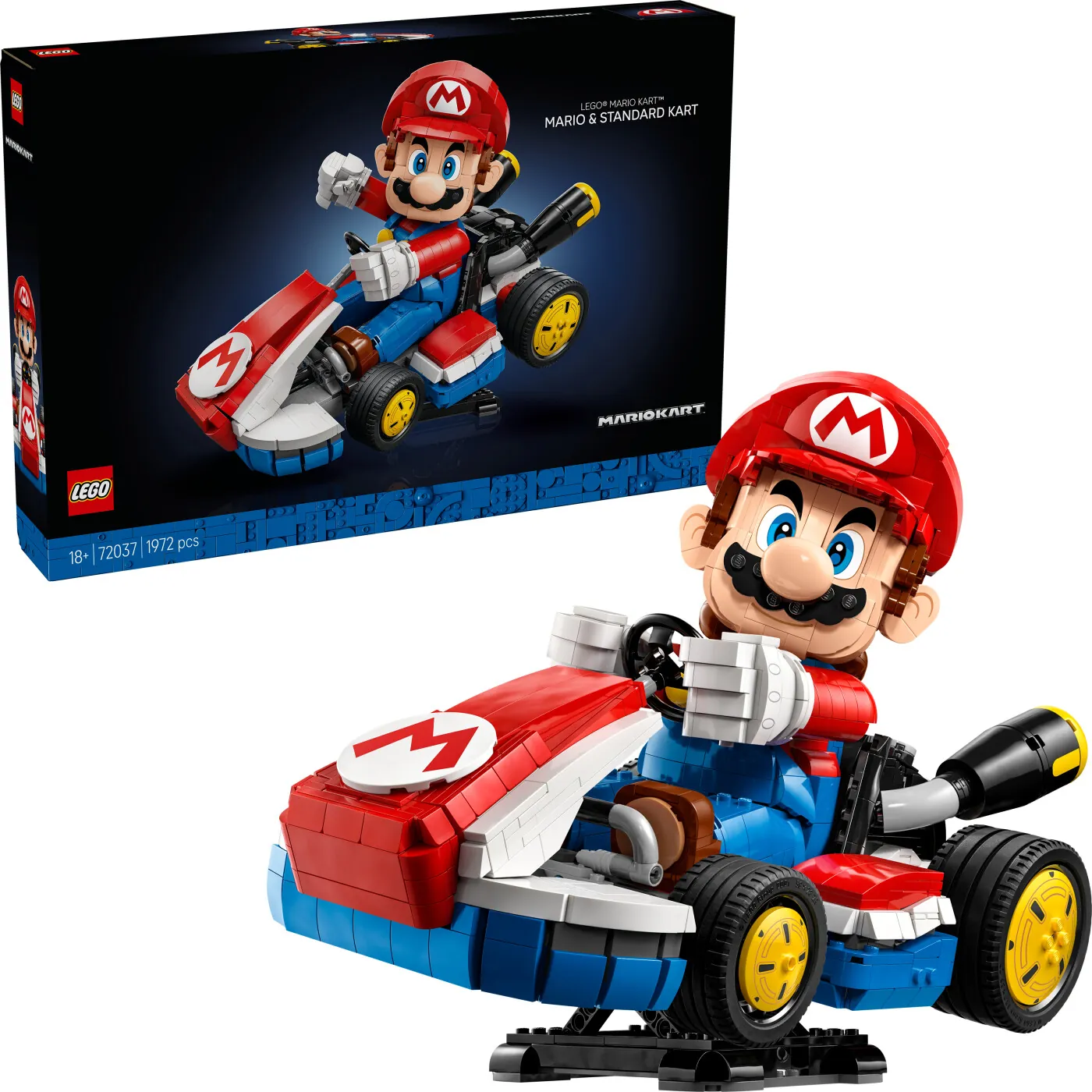 Lego Super Mario Mario Og Standard Kart 72037
