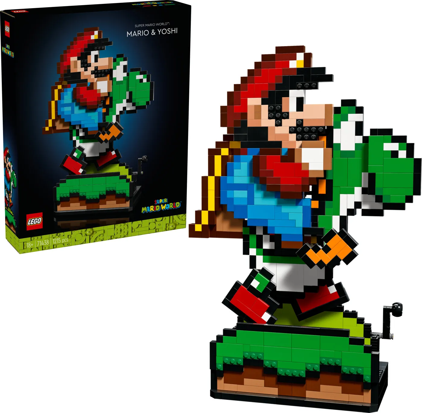 LEGO Super Mario World: Mario og Yoshi 71438