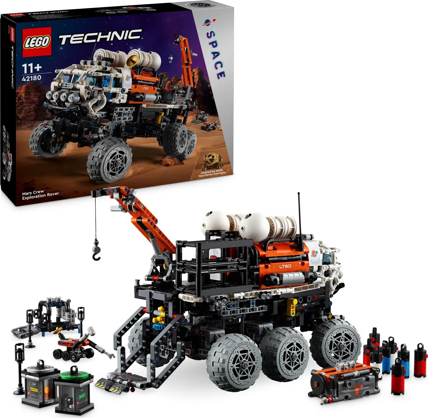 LEGO Technic Mars-teamets Udforskningsrover 42180