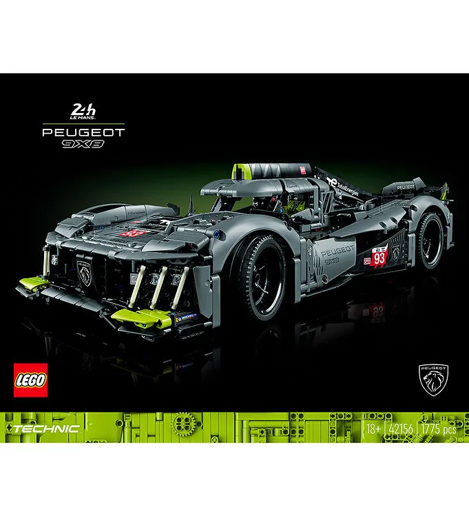 LEGO Technic Peugeot 9X8 24H Le Mans 42156