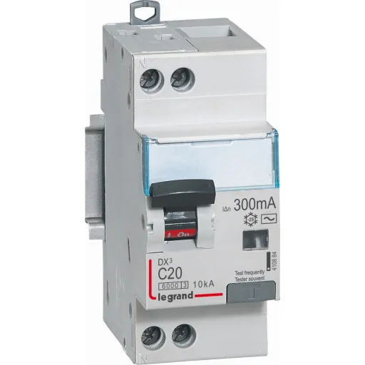 Legrand DX3 HPFI kombiafbryder 1P+N 32A