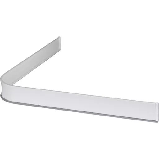 Leijma Stabil gulvskinne 130x130 cm hvid