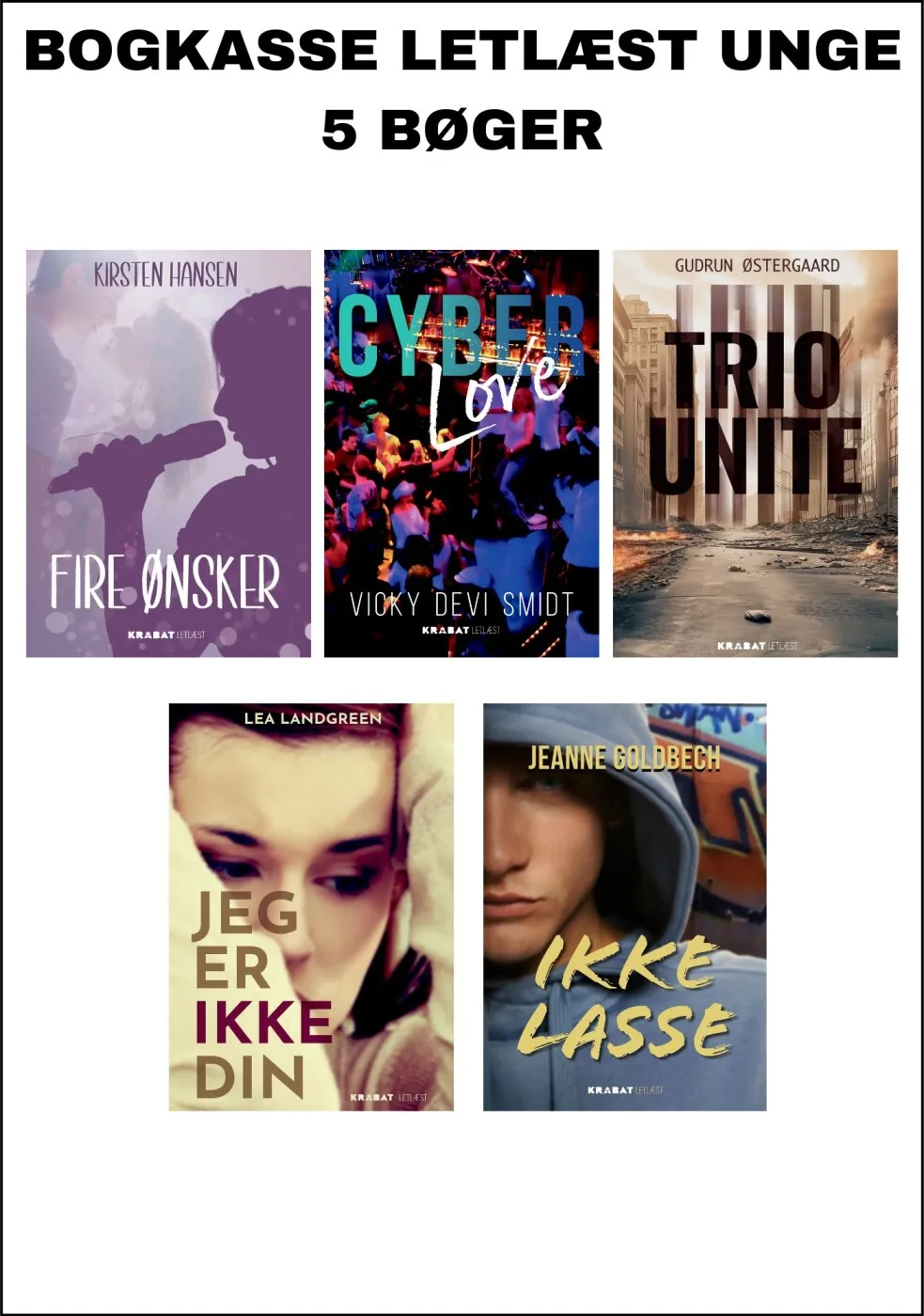 Letlæst Bøger For Unge Bogkasse