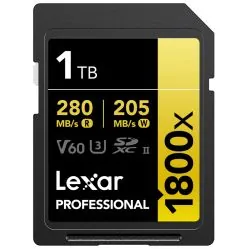Lexar Professional 1800x 1TB SDXC