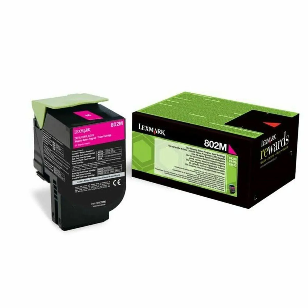 Lexmark 802M Magenta Toner