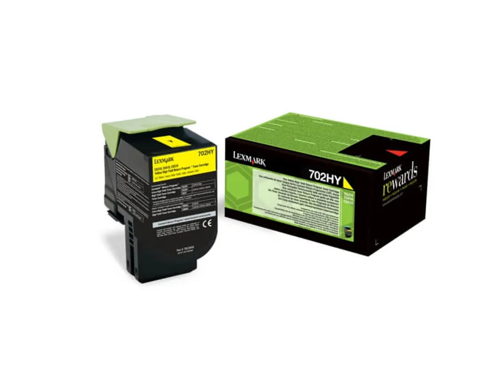 Lexmark Toner 702h 70c2hy0 gul