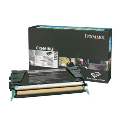 Lexmark Tonerkassette Sort C734A1KG