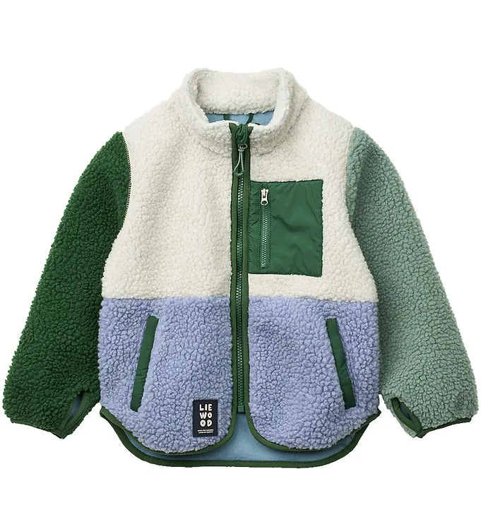 Liewood Nolan Fleecejakke Dusty Lavender Multi Mix