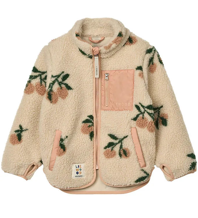 Liewood Nolan Fleecejakke Peach/Sea Shell