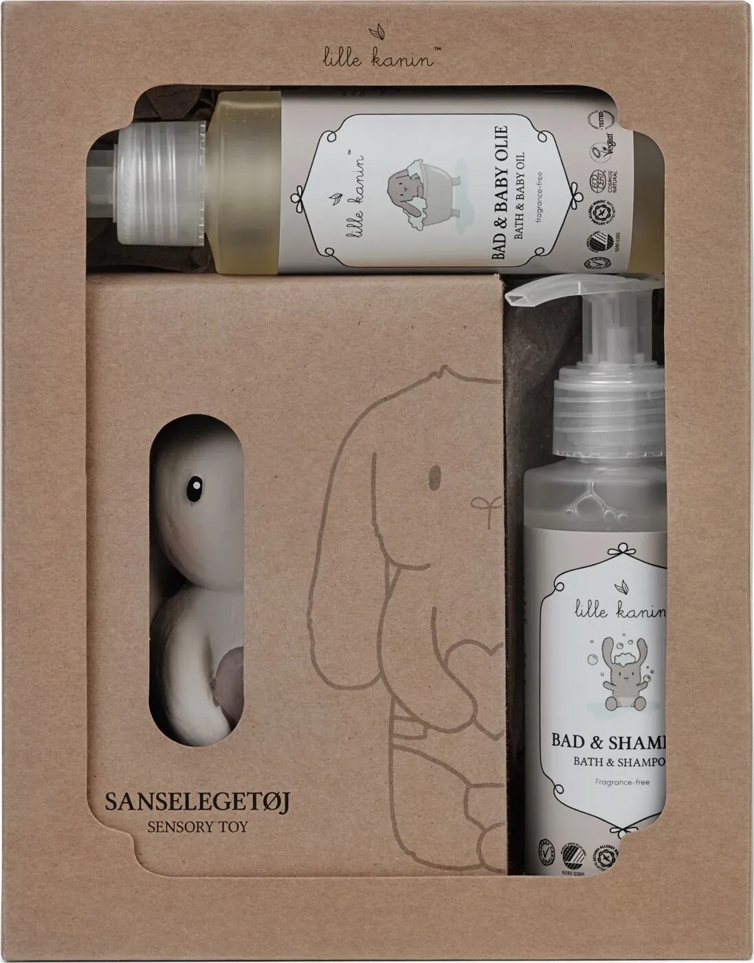Lille Kanin Sansekanin & Bad Gaveæske