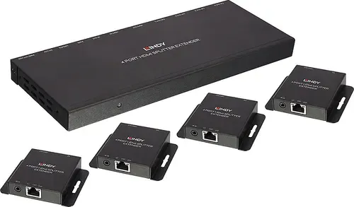 Lindy 70M Cat.6 4 Port Hdmi & Ir