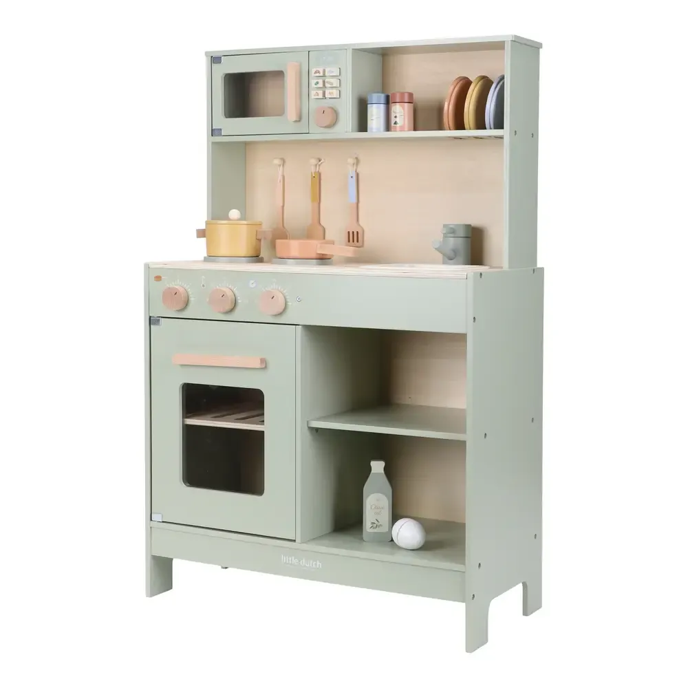 Little Dutch Legekøkken Træ Mint