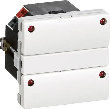 LK FUGA KNX 4-tryk med LED