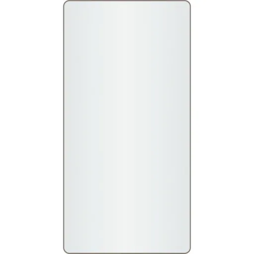 Loevschall Refine spejl, bruneret messing, 45x90 cm