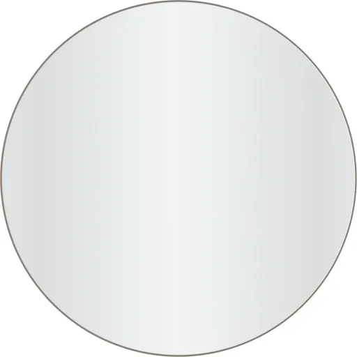 Loevschall Refine spejl, bruneret messing, Ø80 cm