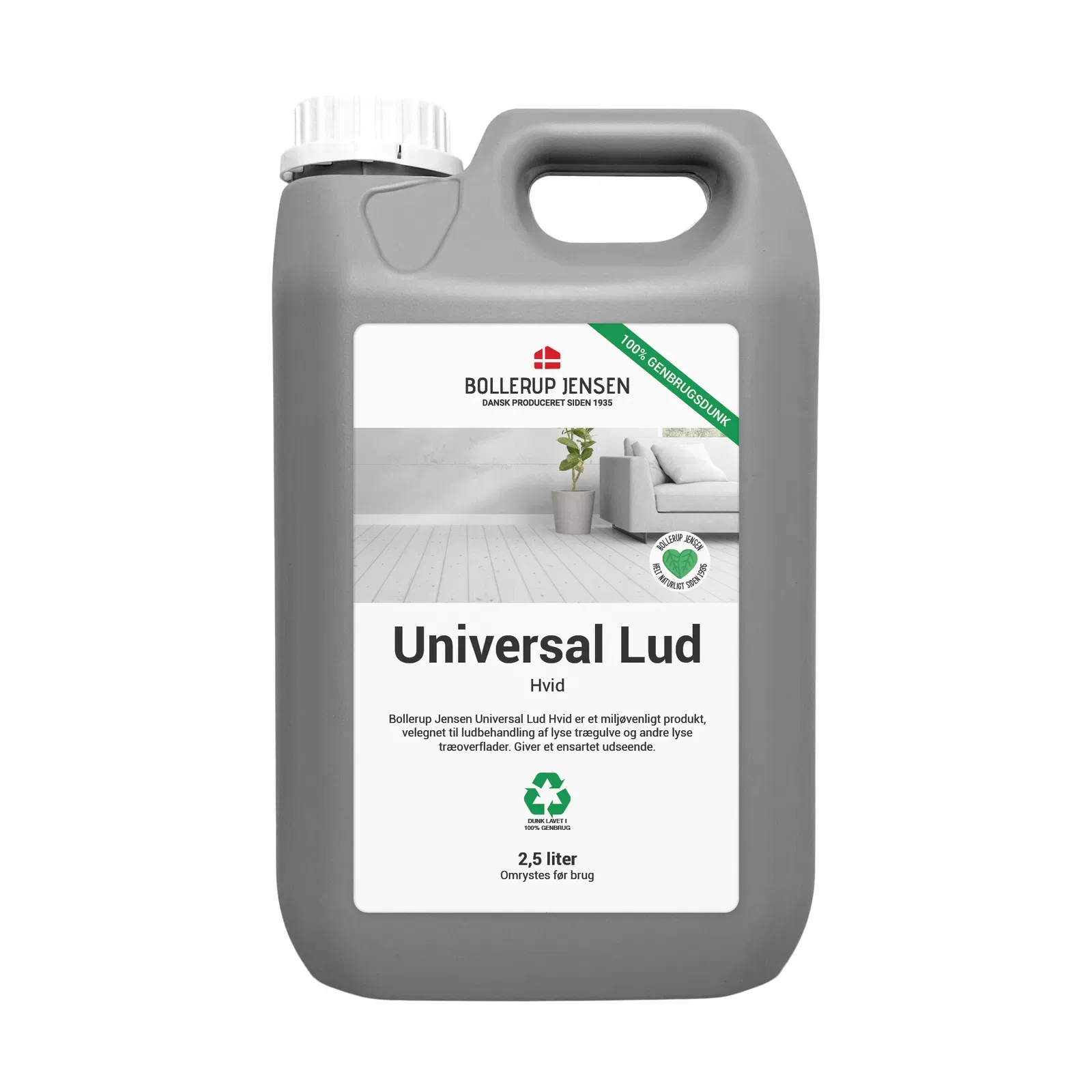 Lud Hvid Universal 2,5 L