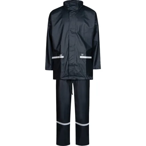 Lyngsøe PU regnsæt, marineblå, str. 6XL