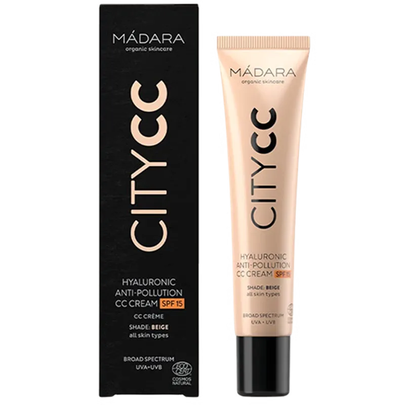 Madara Hyaluronic Anti-Pollution CC Cream SPF15 Beige