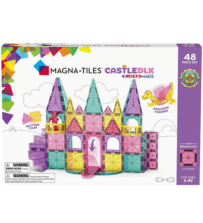 Magna-Tiles Castle Deluxe 48 dele