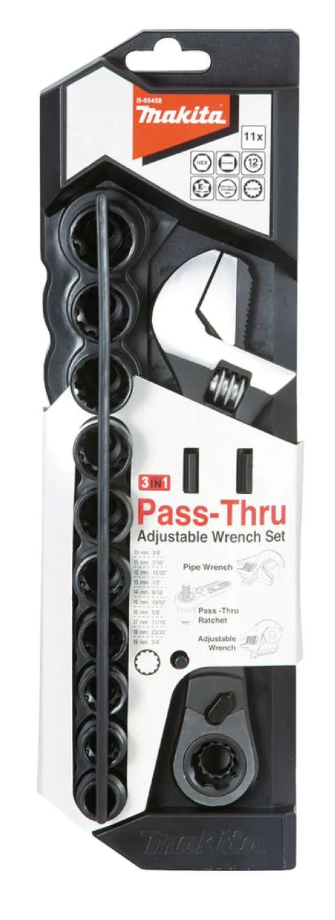 Makita Skiftenøgle 8"