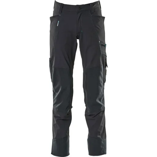 Mascot Advanced arbejdsbukser med stretch, marineblå, str. 82C42