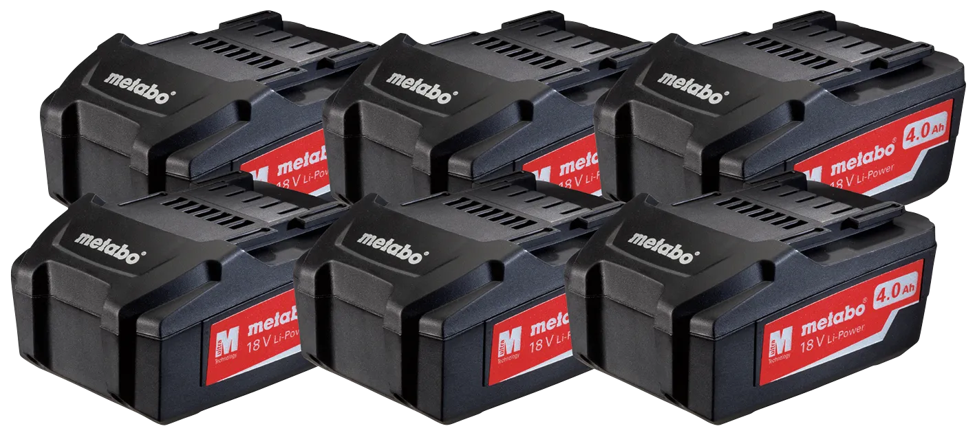 Metabo Li-Power Batterisæt 18V 4,0Ah