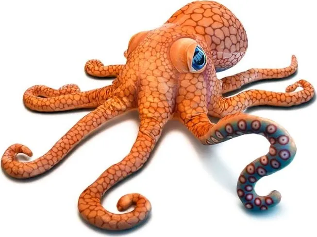 Mikamax Kæmpe Blæksprutte Bamse 150 Cm