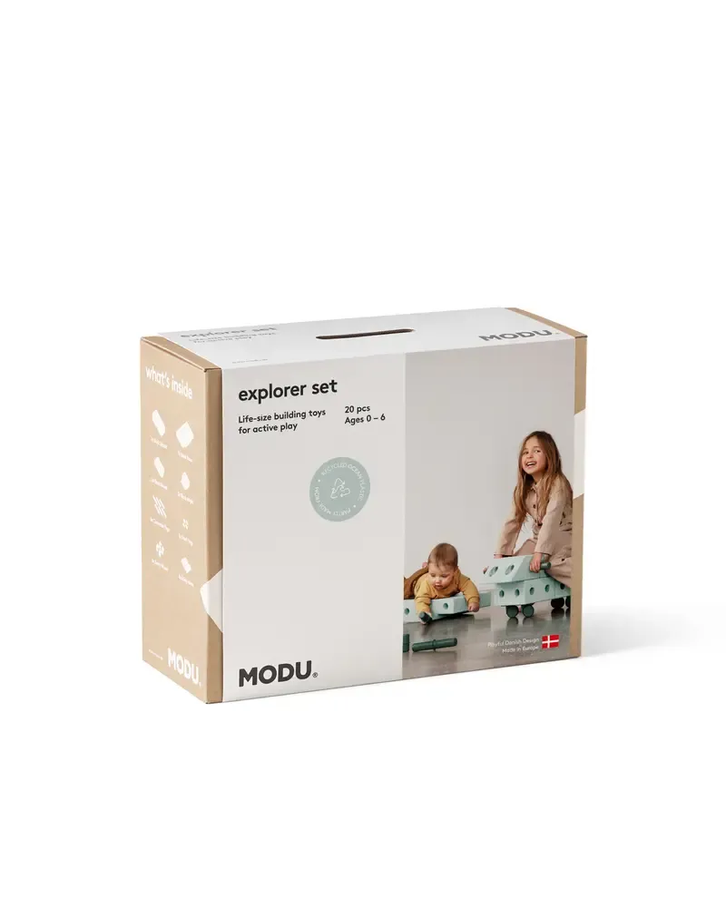 MODU Explorer Sæt Ocean Mint/Forest Green