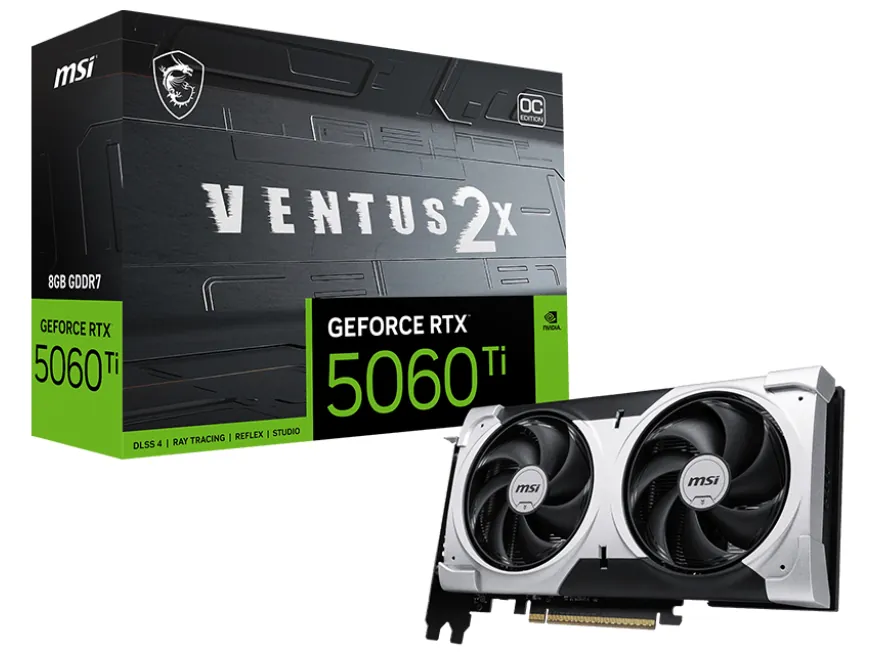 MSI GeForce RTX 5060 Ti Ventus 2X OC 8GB