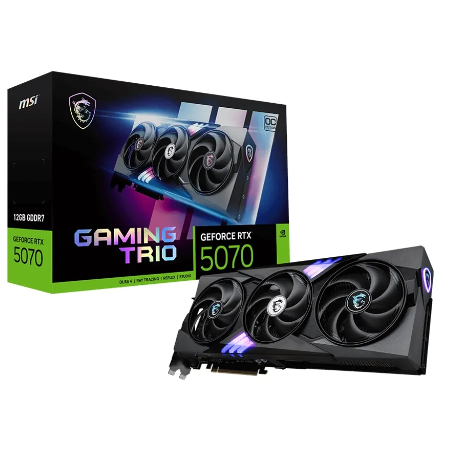 MSI GeForce RTX 5070 Gaming Trio OC 12GB
