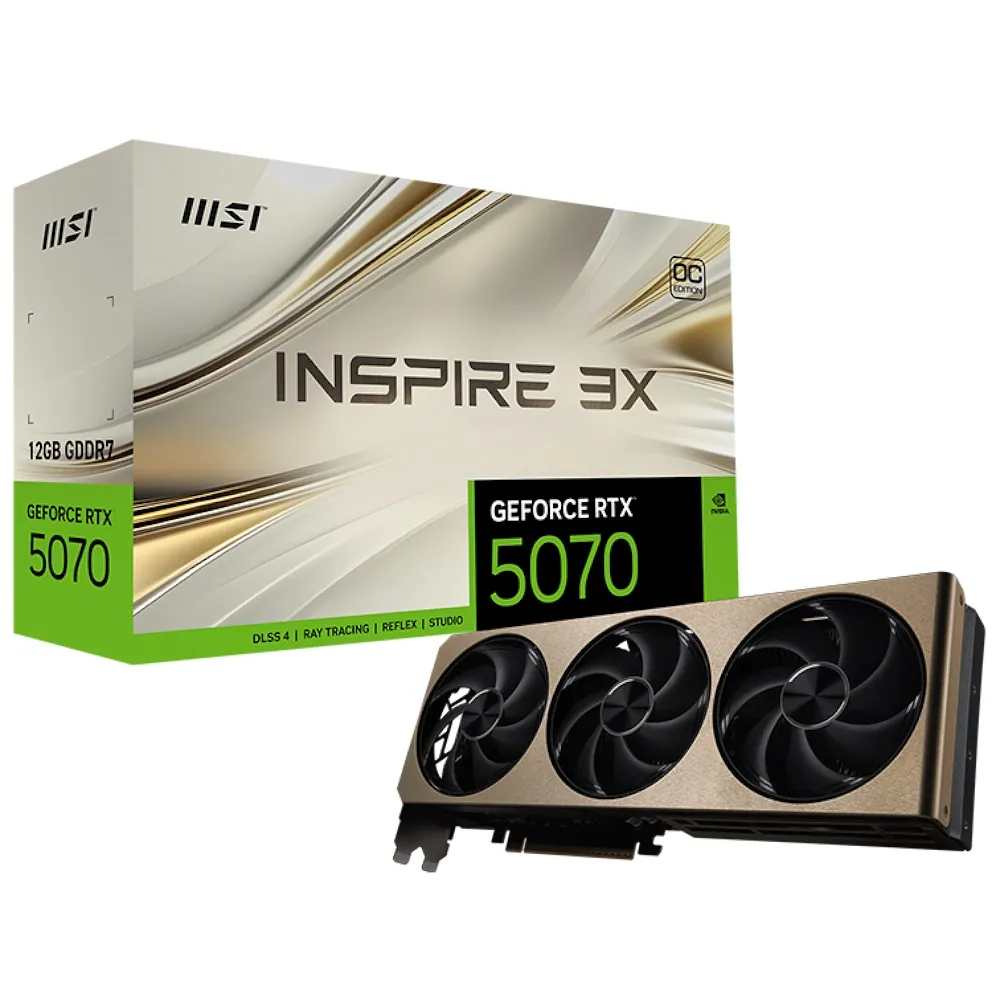 MSI GeForce RTX 5070 Inspire 3X OC