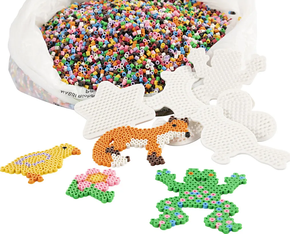 NABBI Rørperler og Perleplader Klassesæt Medium