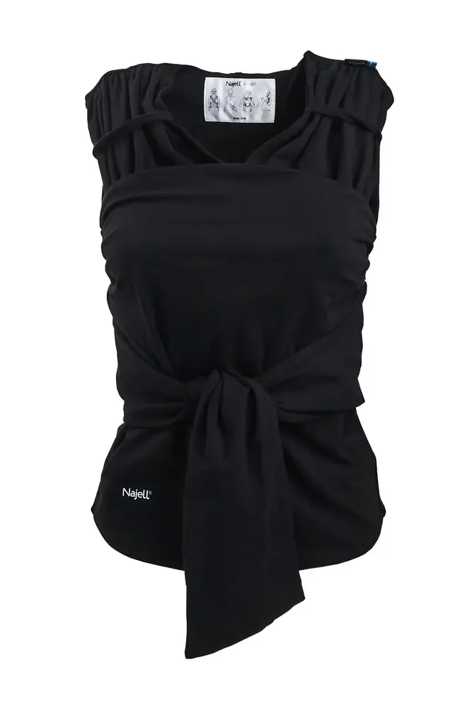 Najell Wrap Charcoal Black M