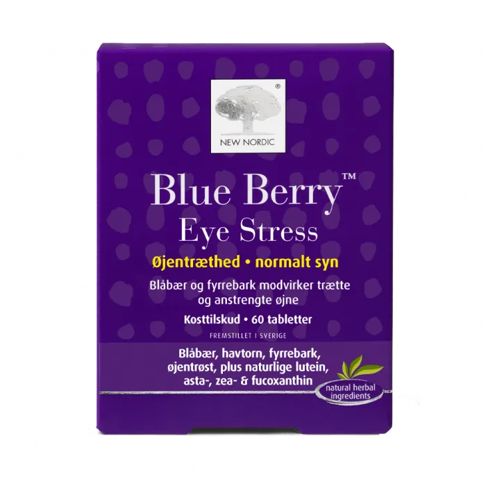 New Nordic Blue Berry Eye Stress