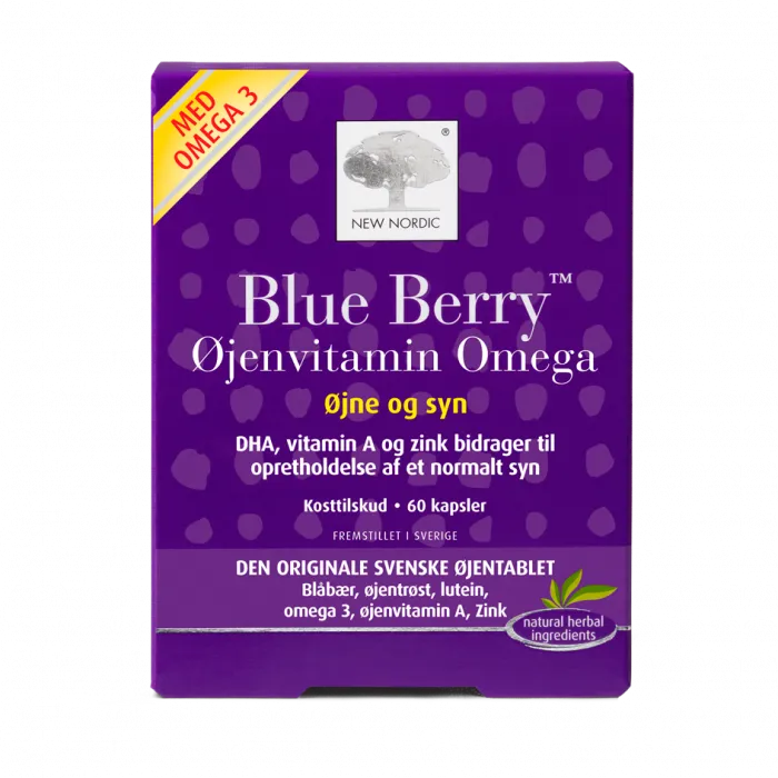 New Nordic Blue Berry Omega 3
