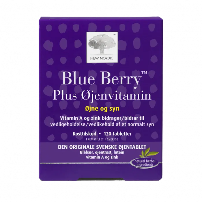 New Nordic Blue Berry Plus Øjenvitamin