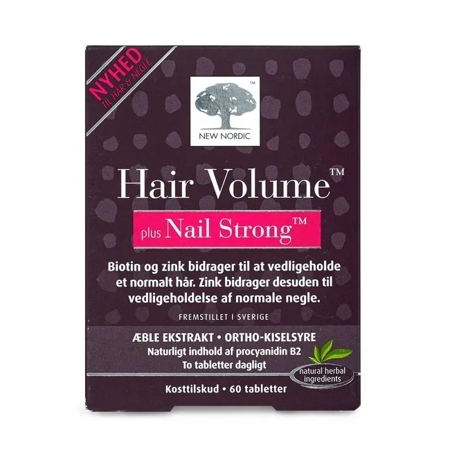 New Nordic Hair Volume Plus Nail Strong