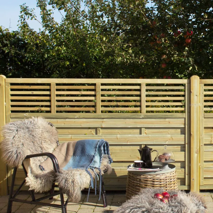 Newline Lamelhegn med Espalier 180x110cm