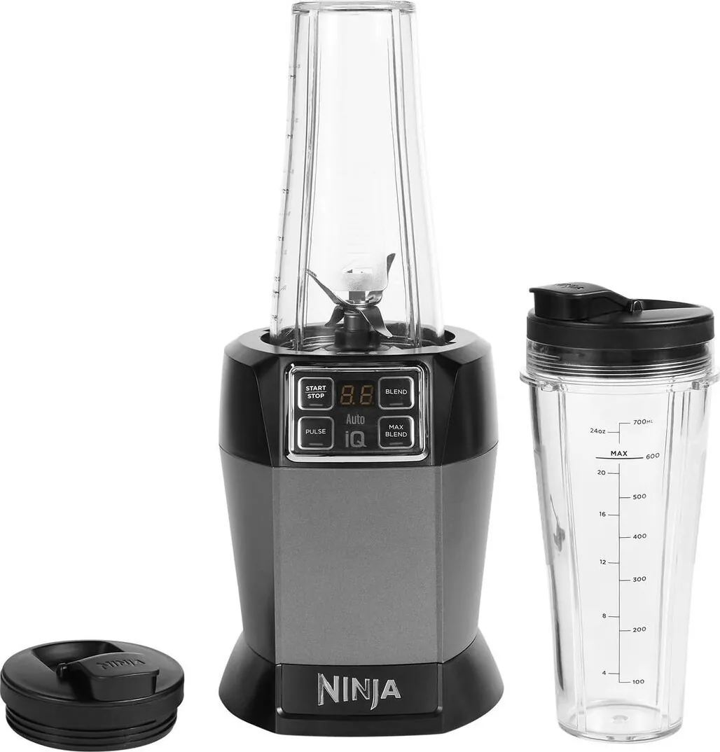 Ninja BN495EU Blender 1kW Sort/ sølv