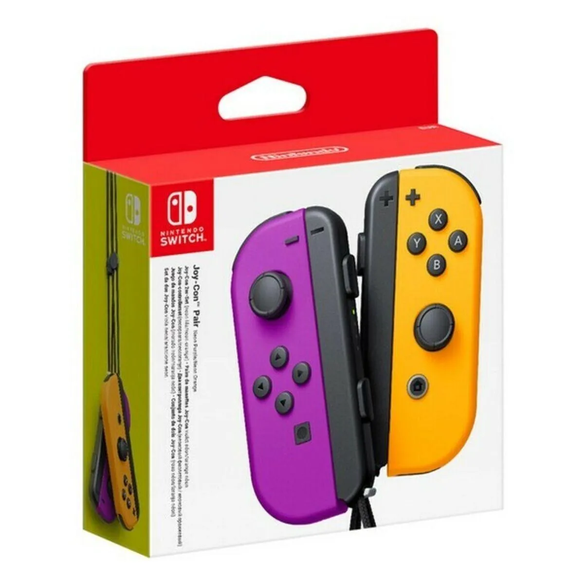 Nintendo Joy-Con (Pair) Neon Purple/ Neon Orange