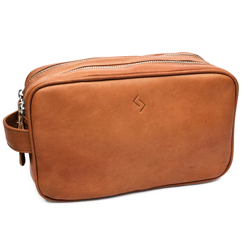 Njord Toilet Bag Gedeskind Cognac