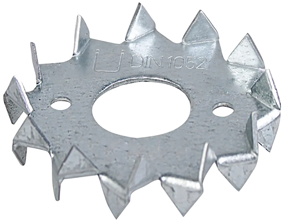 NKT stjerneskive 2-sidig pregalv. M16 ø48mm, 50stk