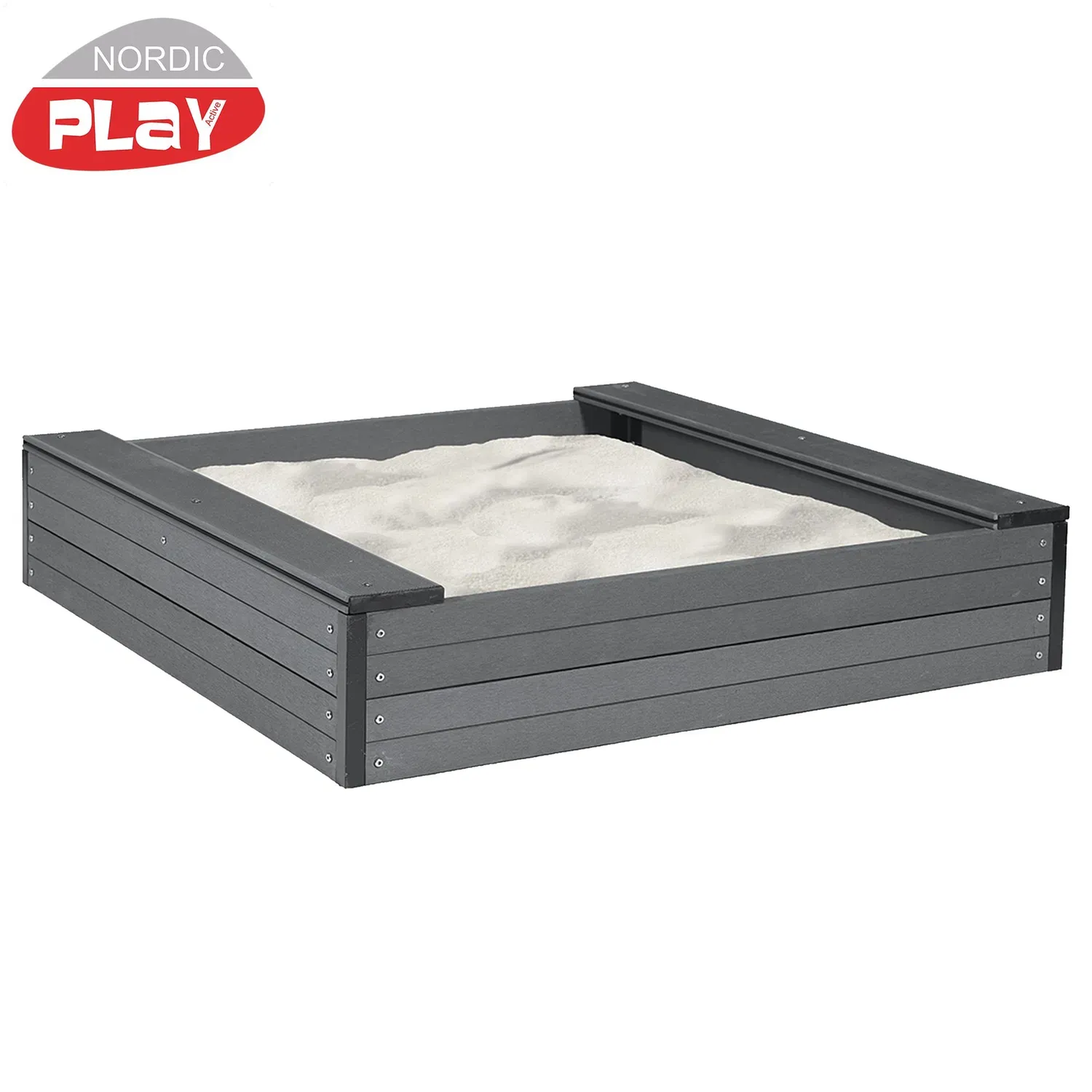 Nordic Play WPC Sandkasse 120x120 cm