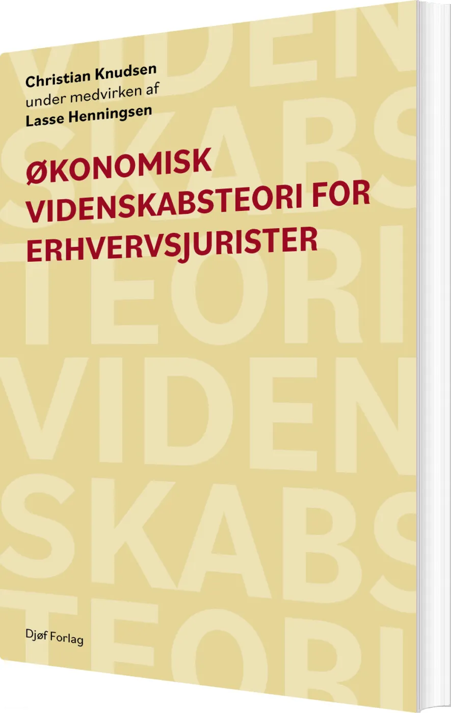 Økonomisk Videnskabsteori for Erhvervsjurister