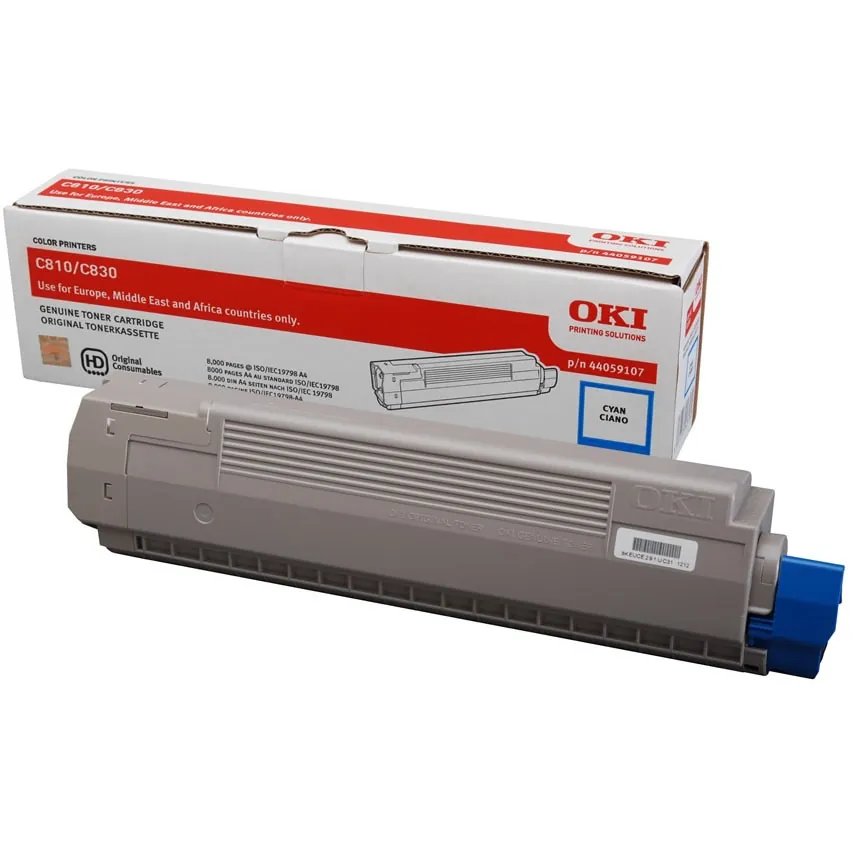 OKI 44059107 Cyan Toner